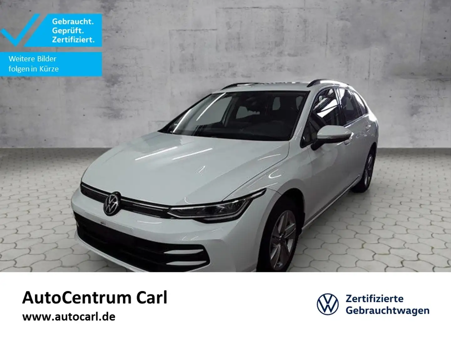 Volkswagen Golf Variant VIII Variant Life 1.5 TSI 3-Zonen/ SHZ KLIMA LED Blanc - 1