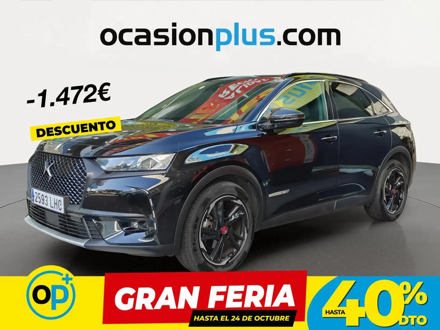 DS Automobiles DS 7 Crossback 1.5BlueHDi Performance Line Aut. Negro - 1