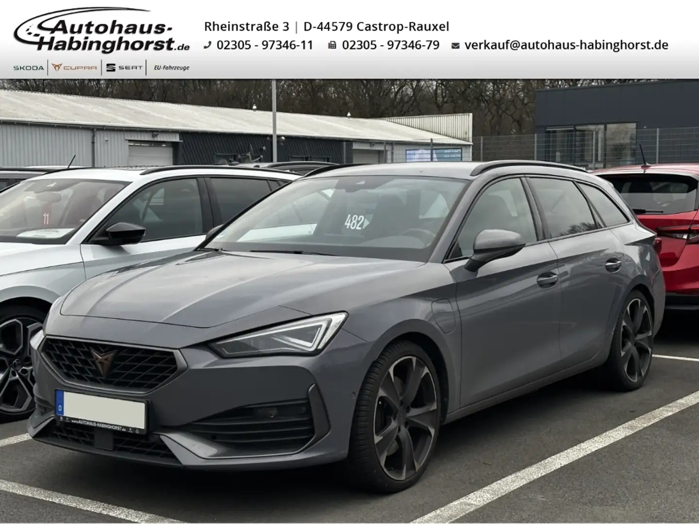 CUPRA Leon Sportstourer VZ 1.4 e-Hybrid DSG Navi Matrix e.Hk Grau - 1