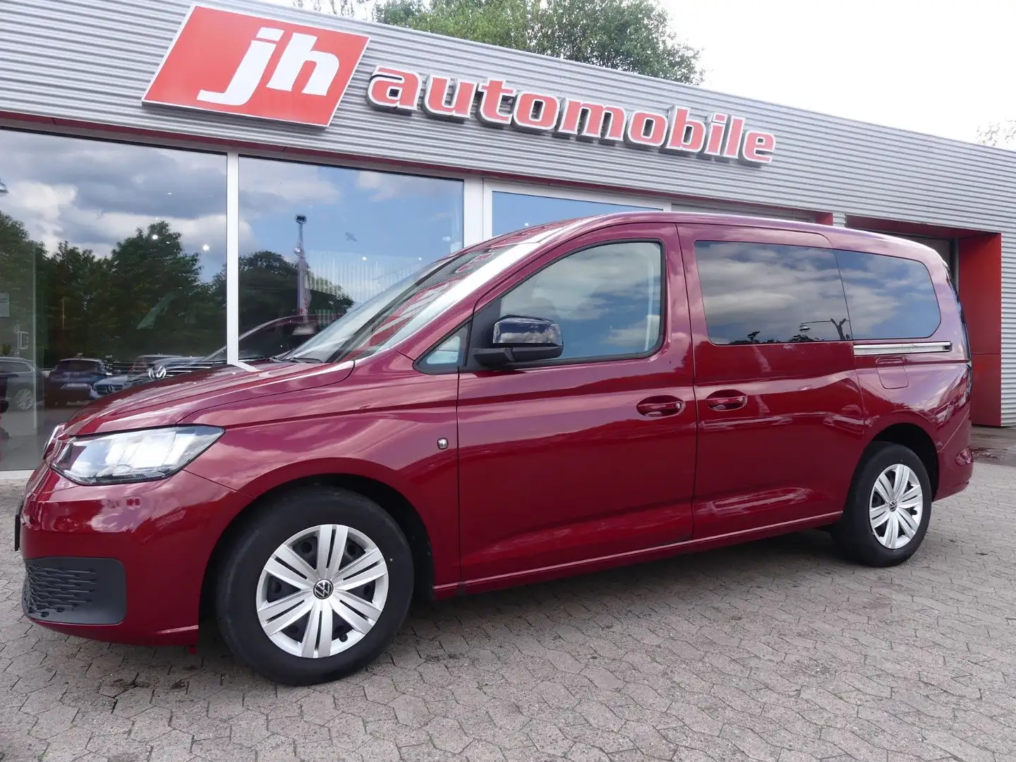 Volkswagen Caddy Maxi 7 Sitze*SHZ*Navi*AHK*PDC Red - 1
