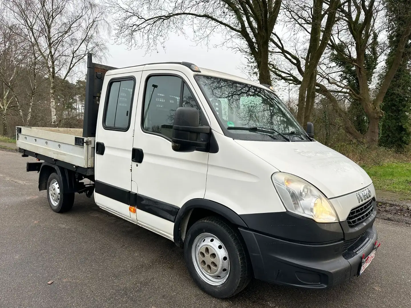 Iveco Daily*35S14*Maxi-Pritsche*Doka*7-Sitzer*1-Hand* Blanco - 2