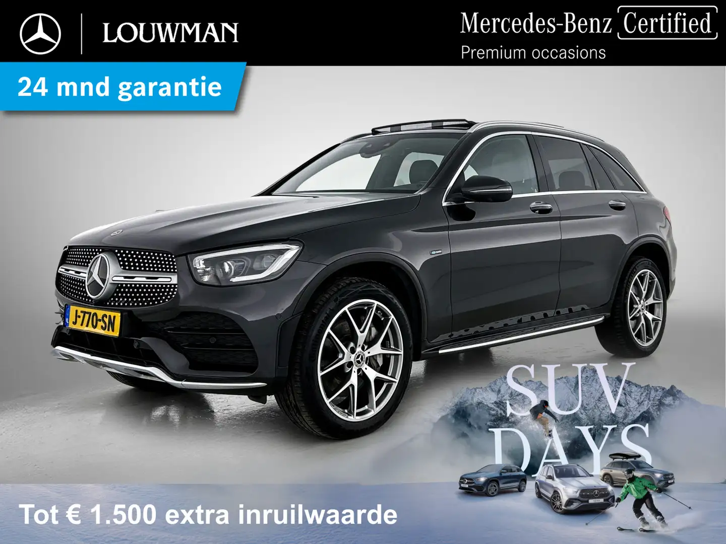 Mercedes-Benz GLC 300 e 4MATIC AMG Premium Plus Plug-In Hybride AMG Line Gris - 1