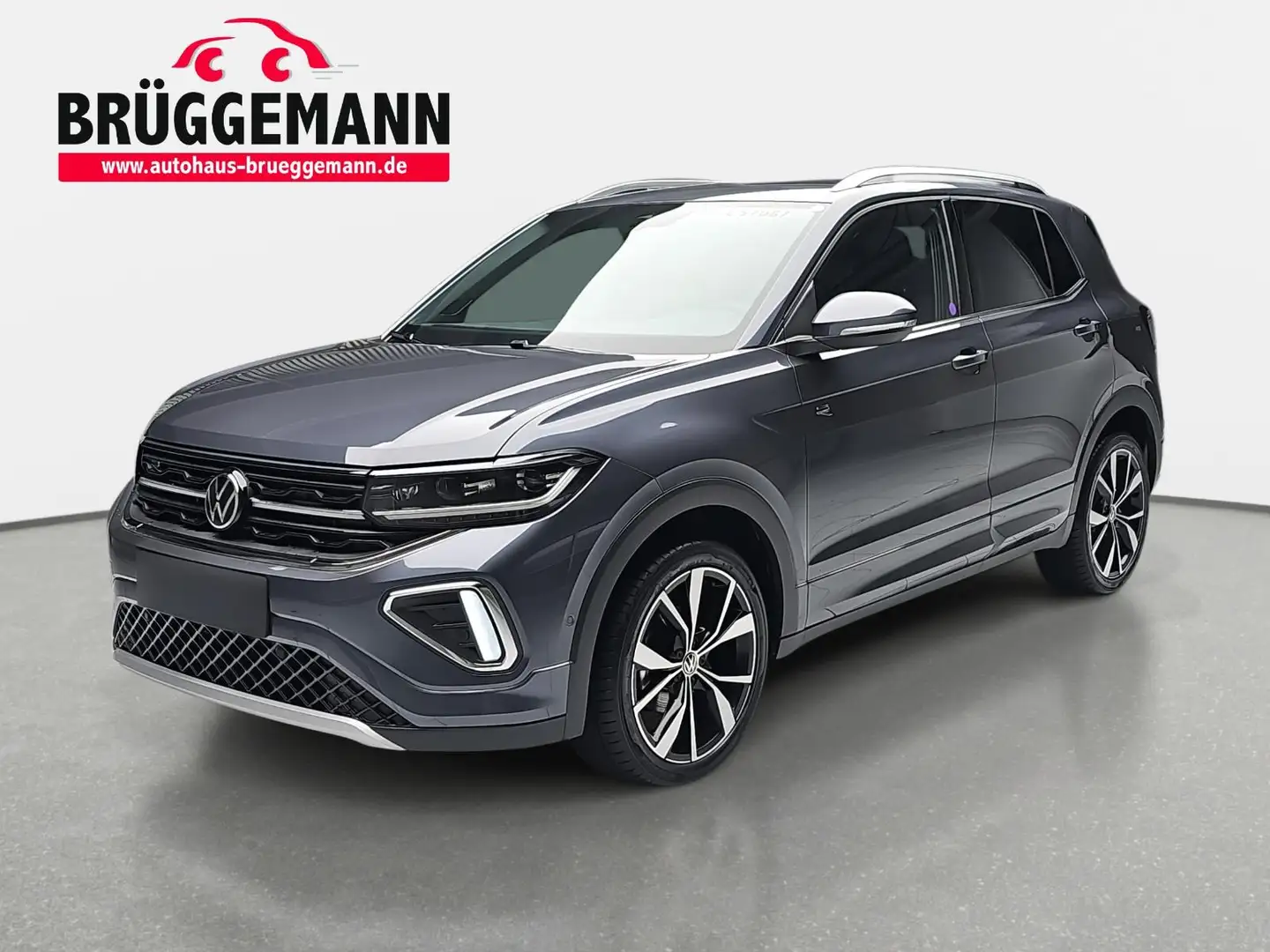 Volkswagen T-Cross T-CROSS 1.5 TSI DSG R-LINE LED ACC P-ASSIT PDC KAM Grey - 1
