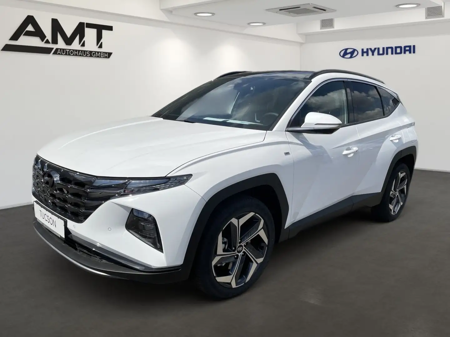 Hyundai TUCSON 1.6 T-GDI Prime Mild-Hybrid 2WD (EURO 6d) Weiß - 1