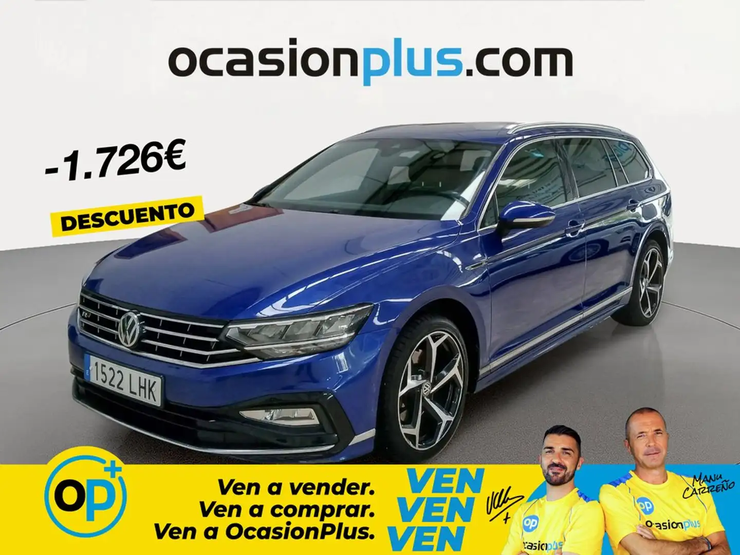 Volkswagen Passat Variant 2.0TDI R-Line DSG7 Azul - 1