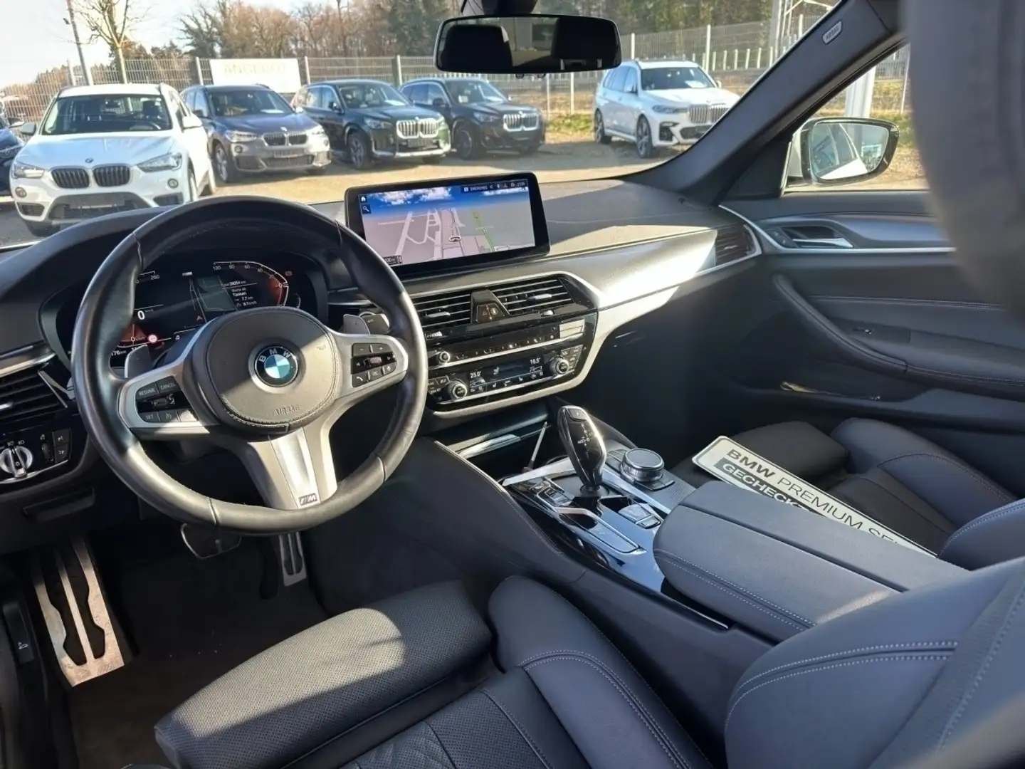 BMW 520 i Limousine M Sport HiFi SH Rückfahrkamera Blanc - 2