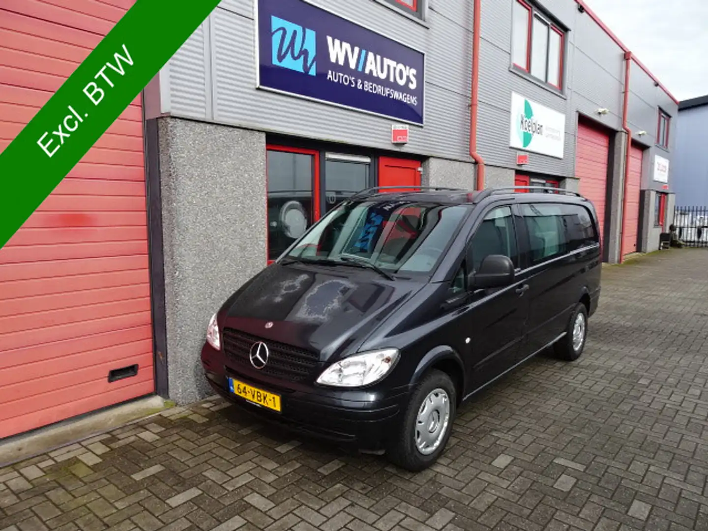 Mercedes-Benz Vito 111 CDI 320 Lang DC luxe airco 5 pers Blauw - 1