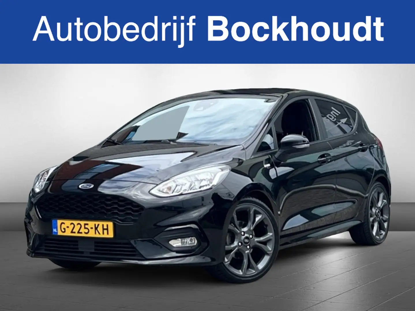 Ford Fiesta 1.0 EcoB. ST-Line | Navi | Cruise | Stoelverwarmin Zwart - 1