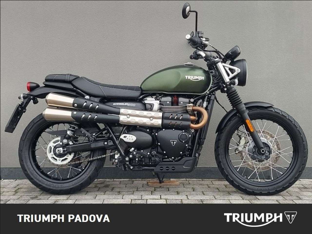 Triumph Scrambler 900 Matt Khaki