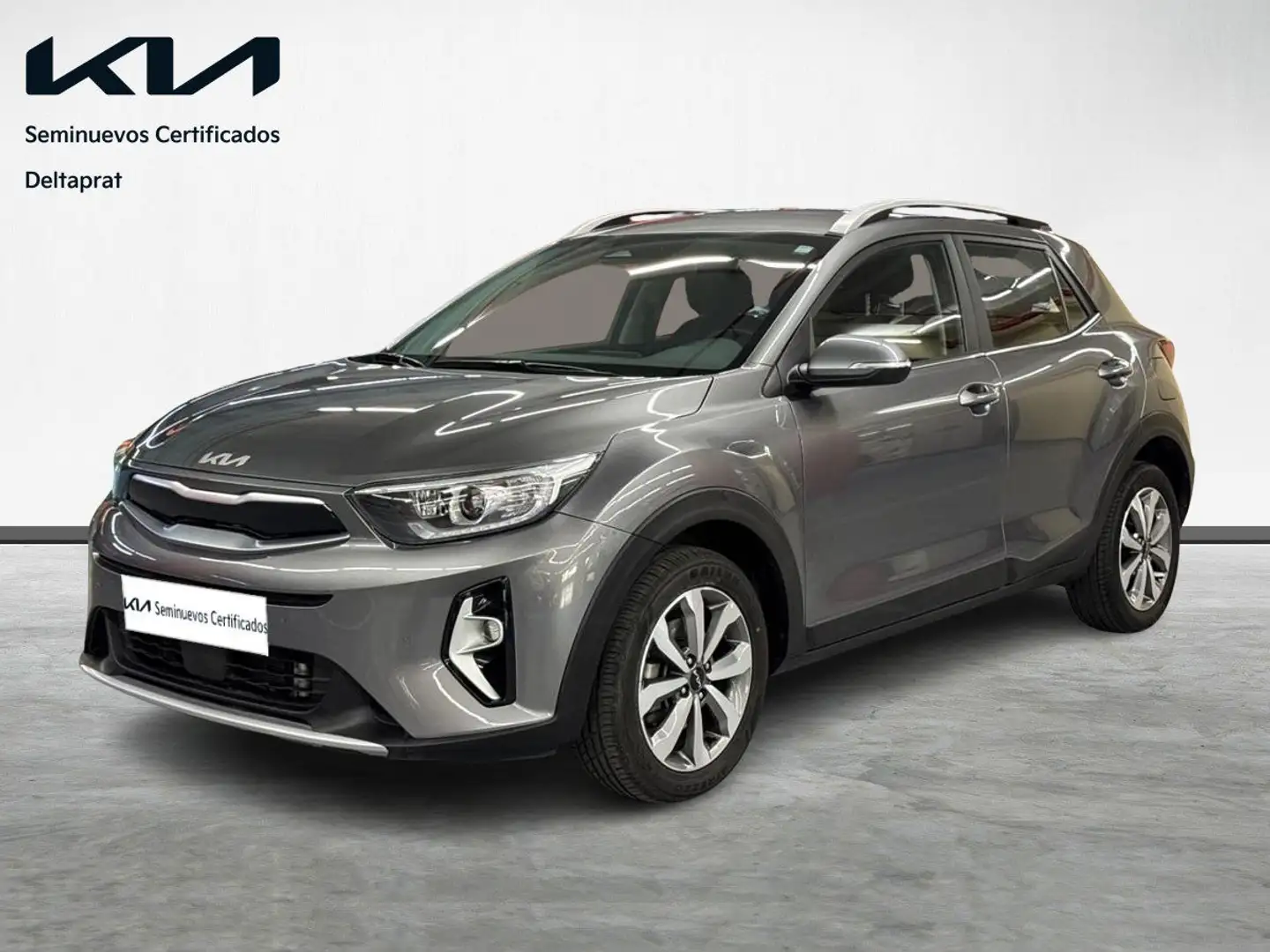 Kia Stonic 1.0 T-GDi MHEV Drive 100 Gris - 1