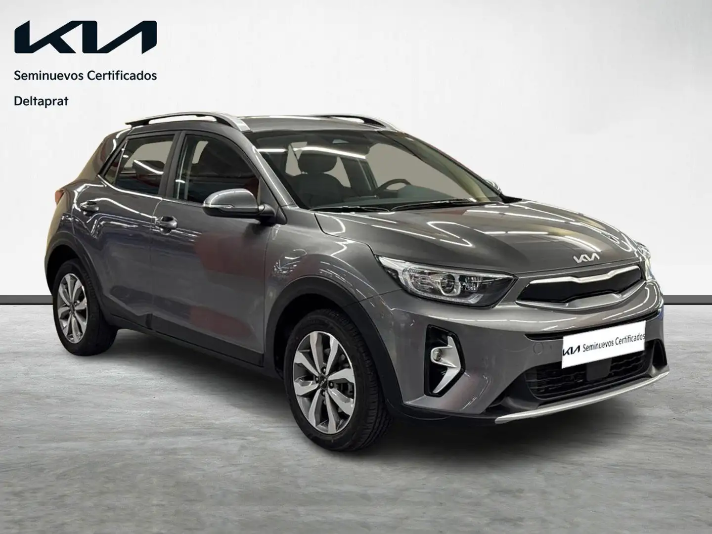 Kia Stonic 1.0 T-GDi MHEV Drive 100 Gris - 2