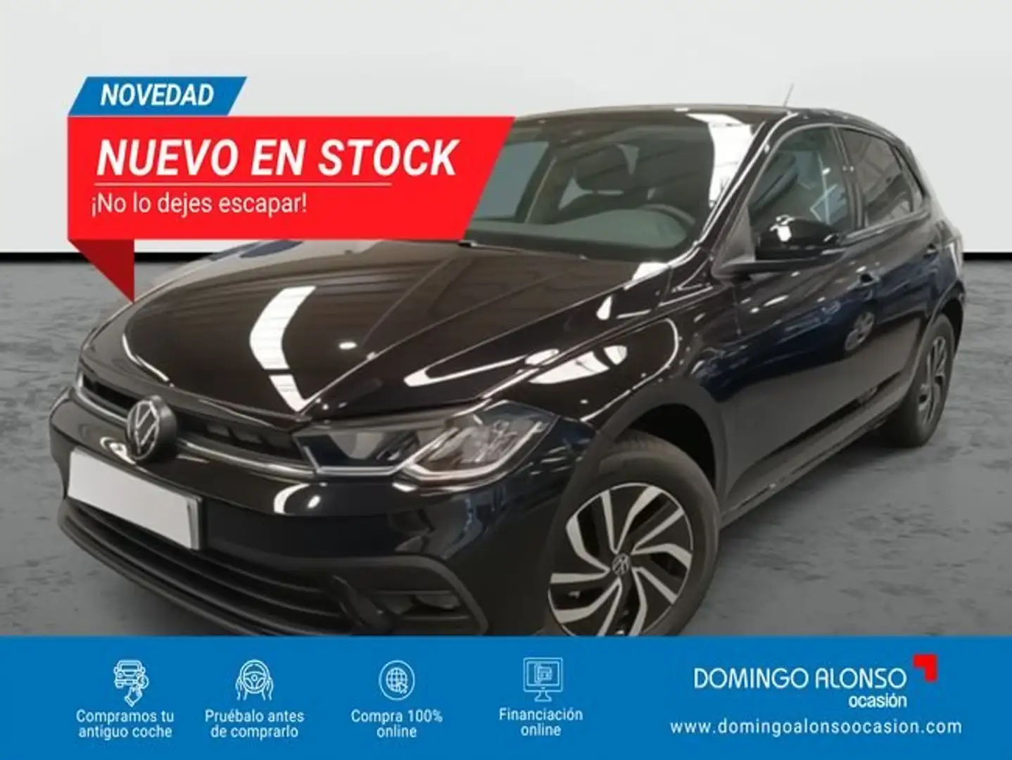 Volkswagen Polo Más 1.0 TSI 70 kW (95 CV) SG5 Negro - 1