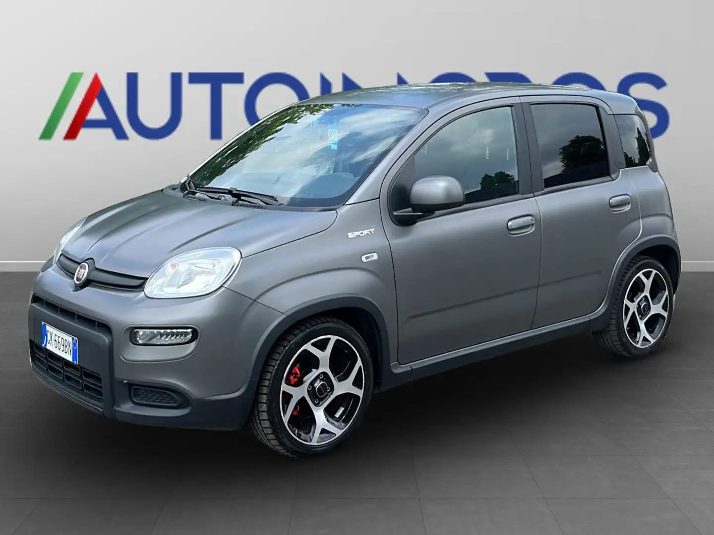Fiat Panda Panda 1.0 firefly hybrid Sport s Gris - 1