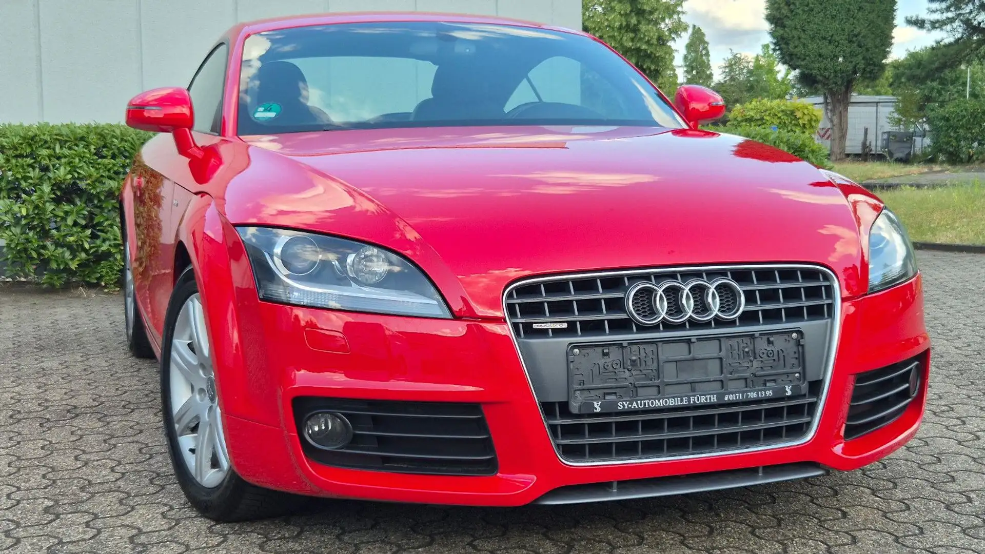Audi TT Coupe 2.0 TFSI S tronic quattro S Line/NAVI/ Rot - 1
