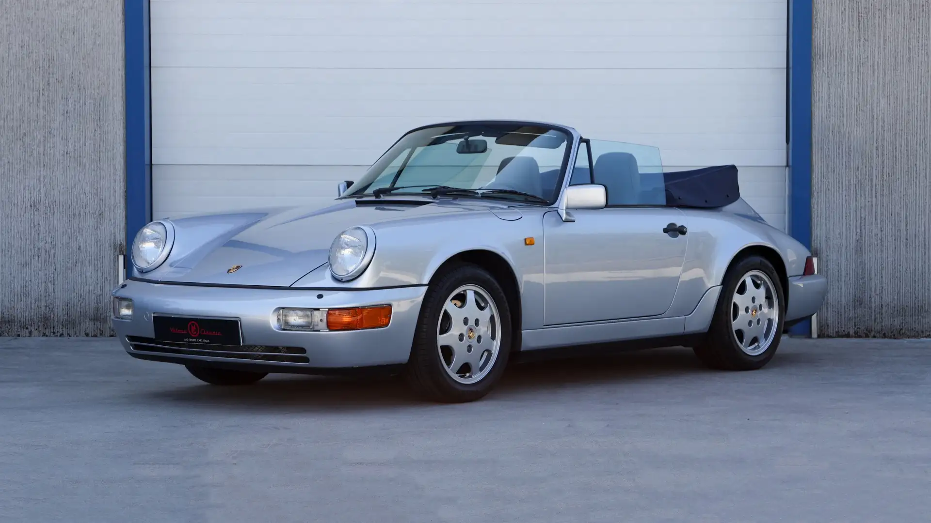 Porsche 964 911 Cabrio 3.6 Carrera 2 tiptronic Argent - 1