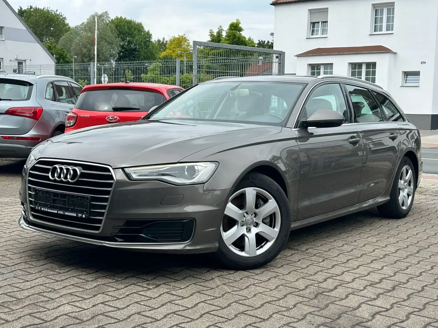 Audi A6 3.0 TDI SCHECKHEFT UNFALLFREI VOLL AUSSTATTUNG Gris - 2