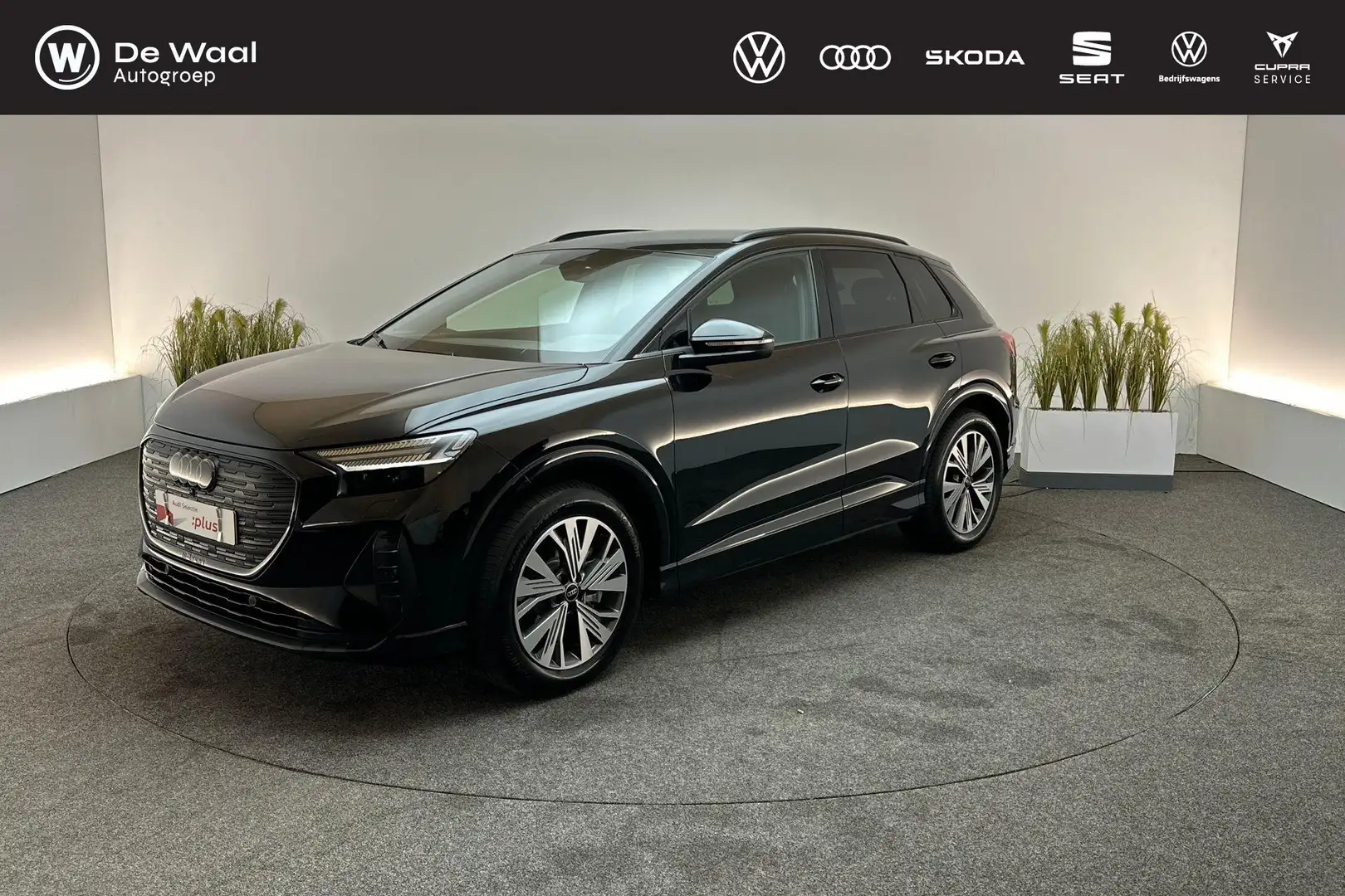 Audi Q4 e-tron 45 286pk quattro Advanced edition 82 kWh | Achteru Zwart - 1