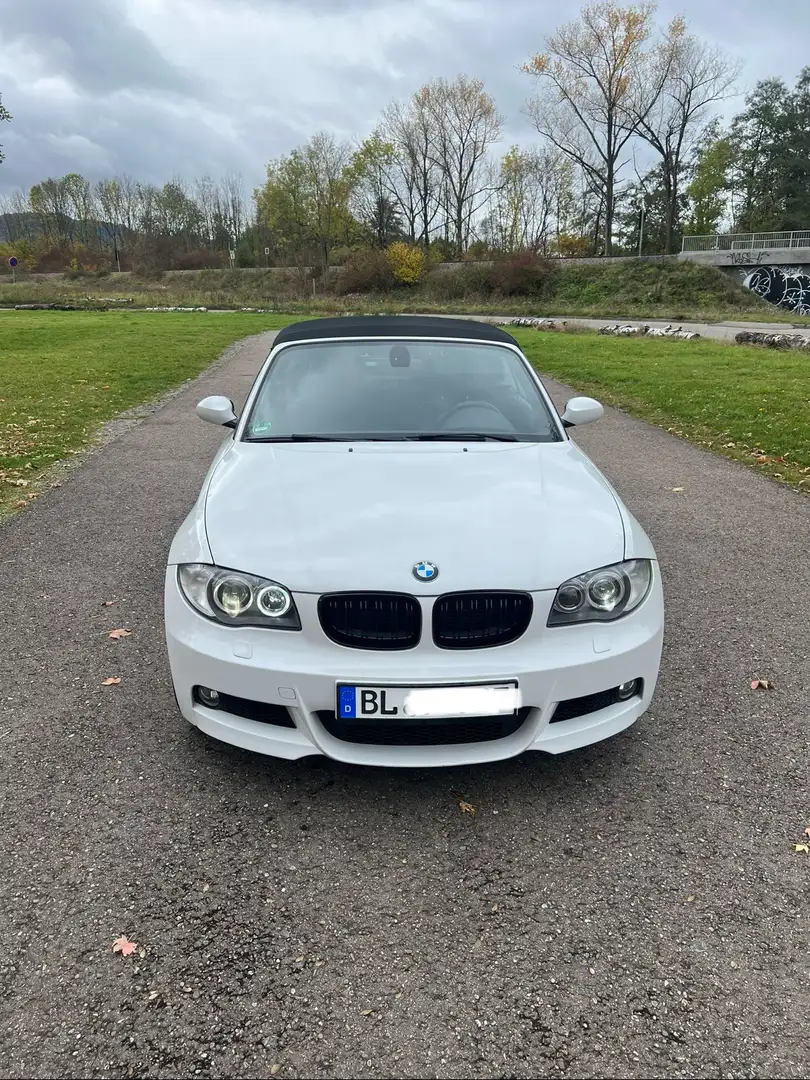 BMW 118 118i Cabrio M-Packet Weiß - 1