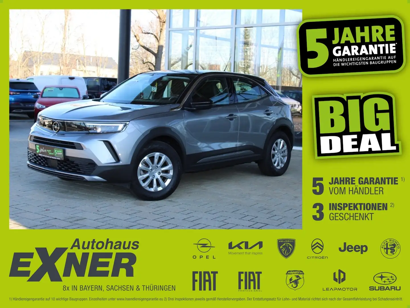 Opel Mokka-E EDITION *Batteriezertifikat*LED*Klimaaut. Grau - 1