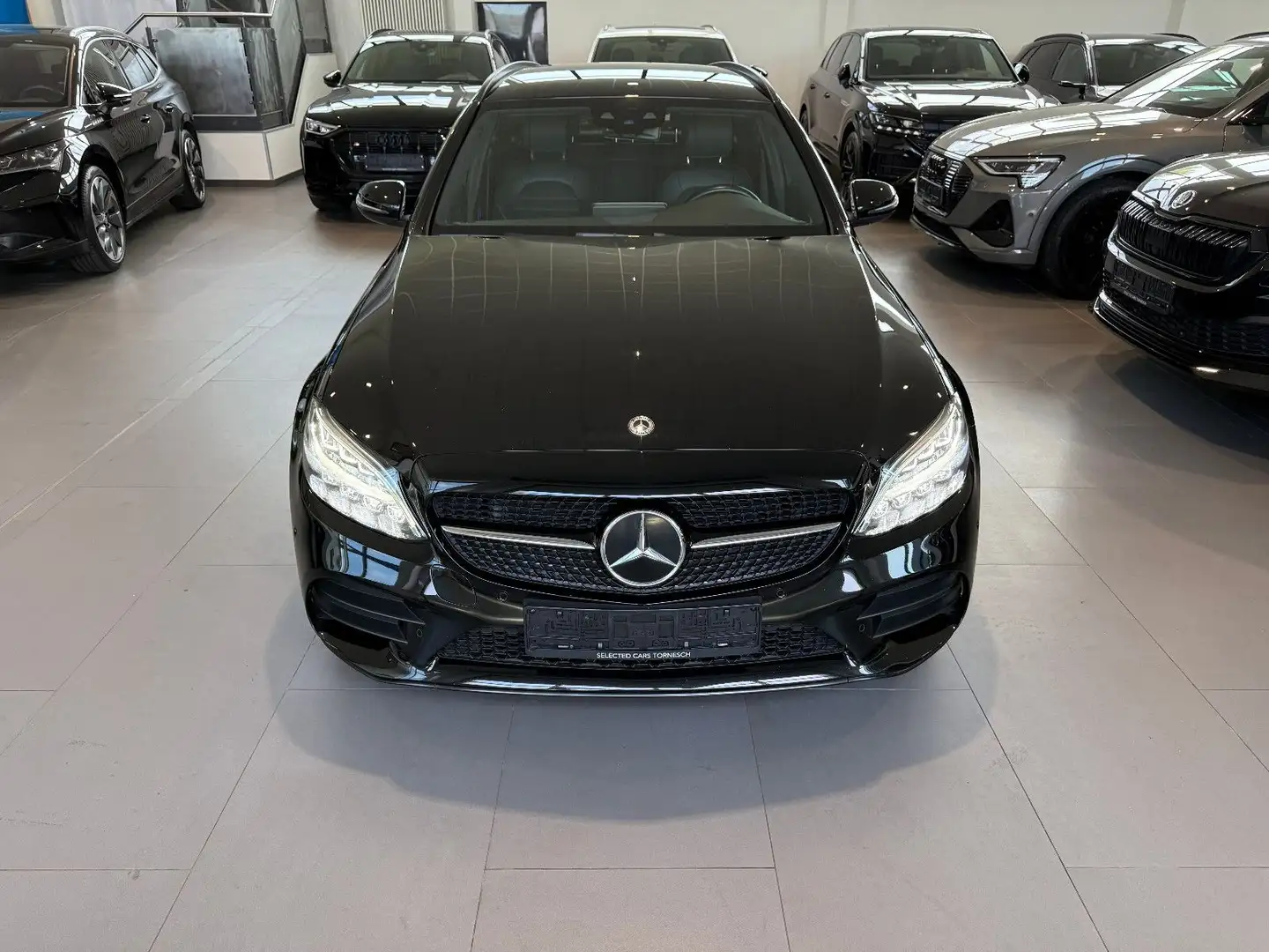 Mercedes-Benz C 220 T d AMG Night Edition W.SCREEN/DISTR./KAM Noir - 2