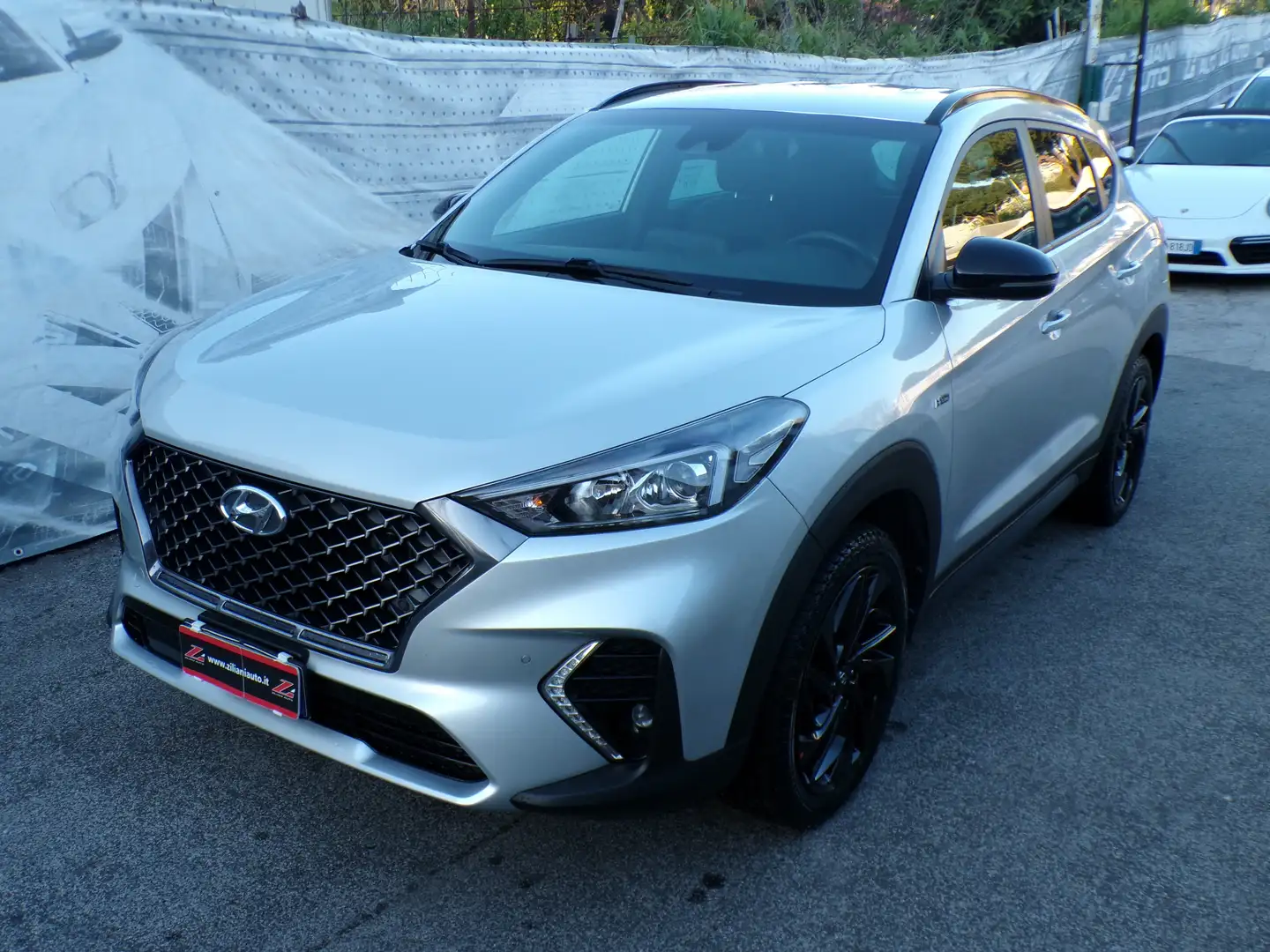 Hyundai TUCSON Tucson 1.6 crdi 48V Exellence 2wd 136cv N-LINE Argento - 2