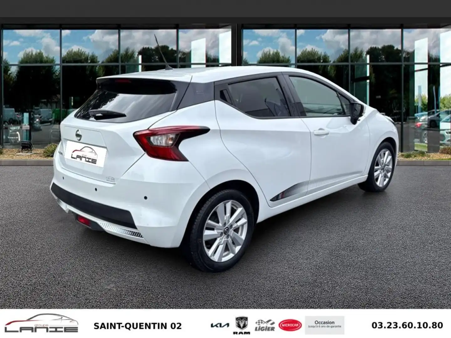 Nissan Micra 2020 IG-T 100 Made in France Blanc - 2