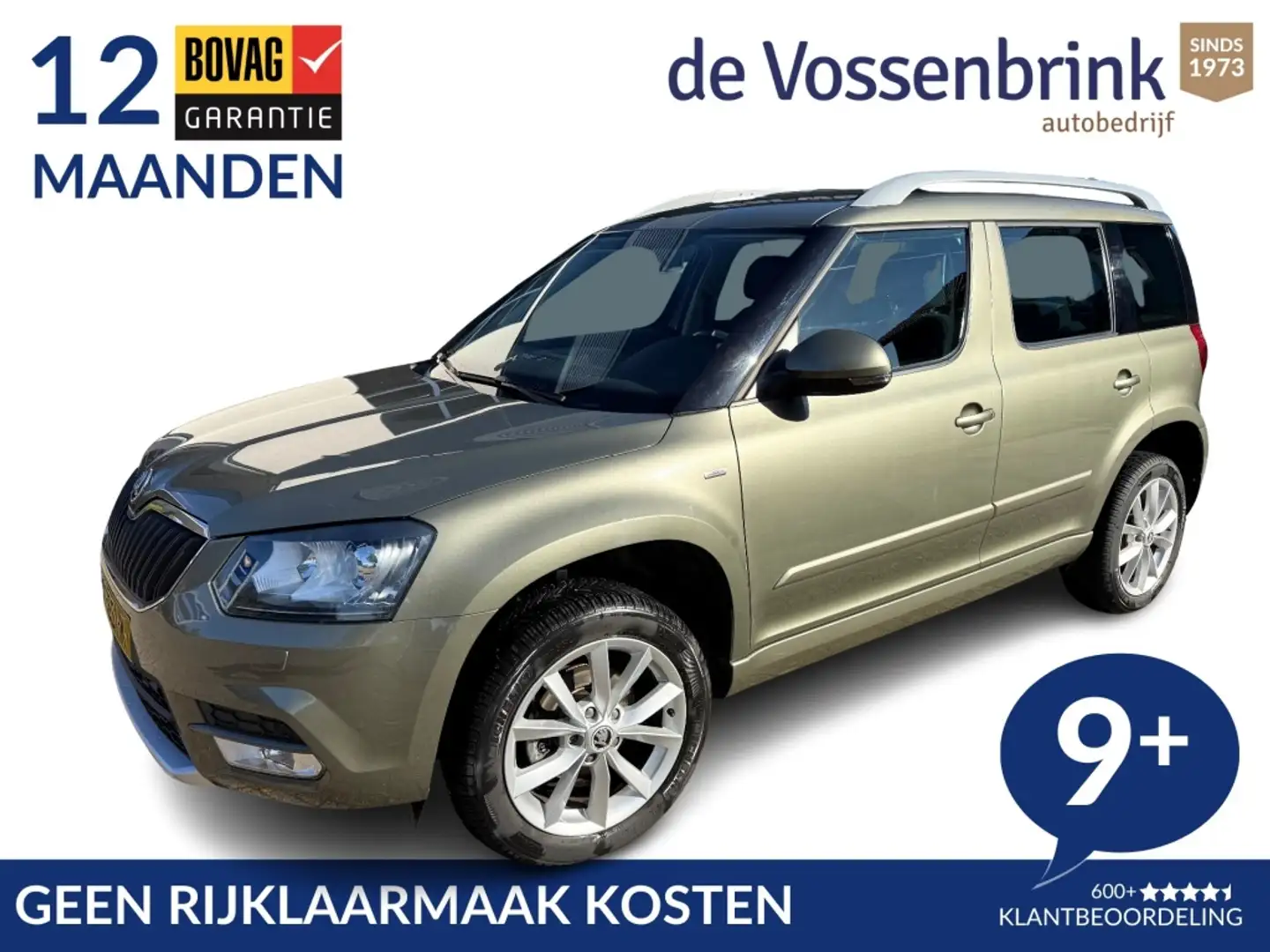 Skoda Yeti 1.2 TSi JOY Automaat NL-Auto *Geen Afl. kosten* Bruin - 1