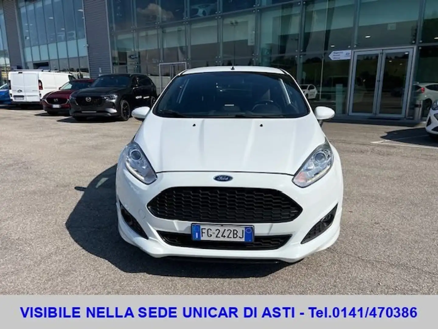 Ford Fiesta 3p 1.5 tdci ST-line 95cv Bianco - 2