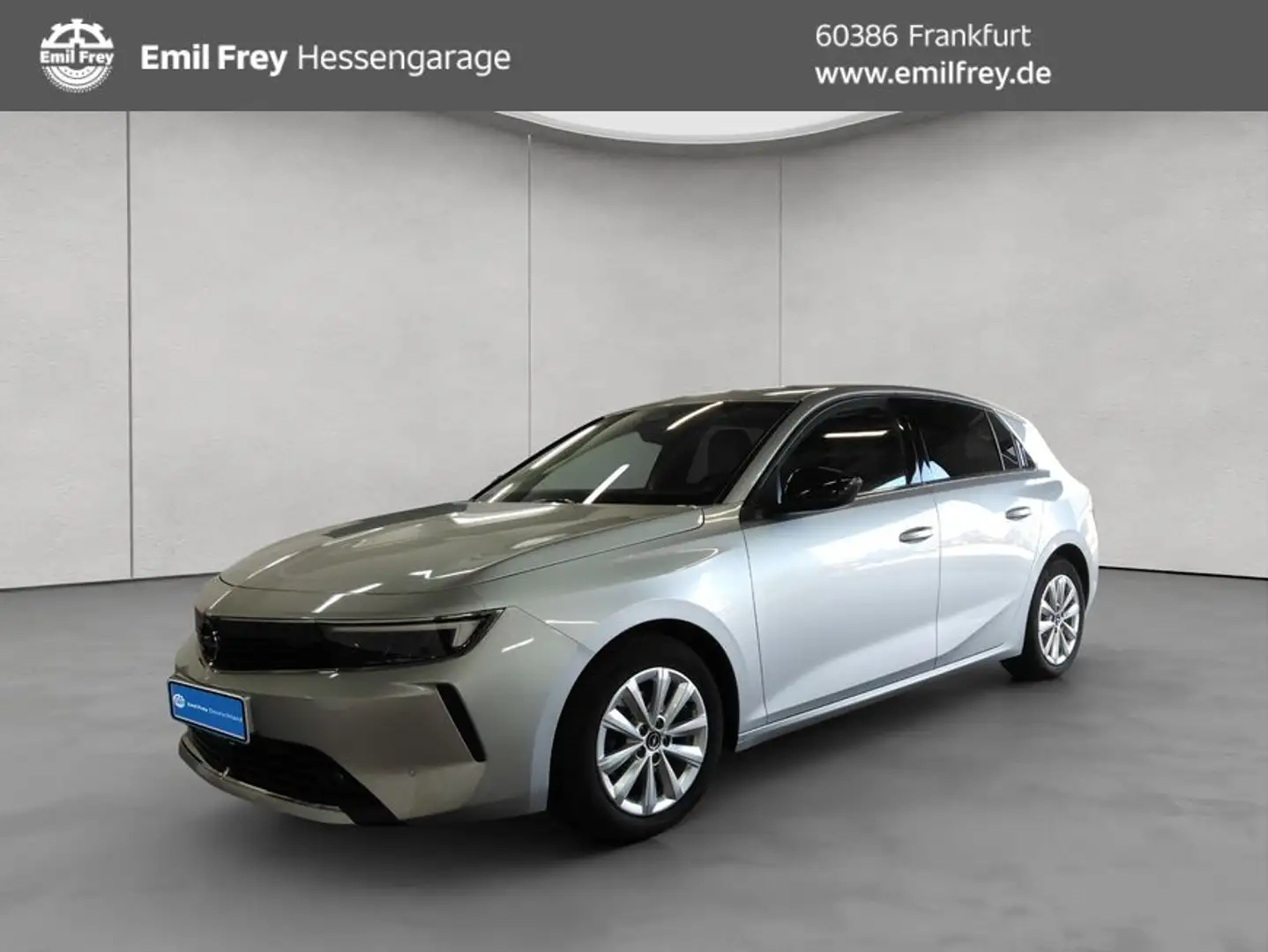 Opel Astra 1.2 Turbo Elegance Zilver - 1