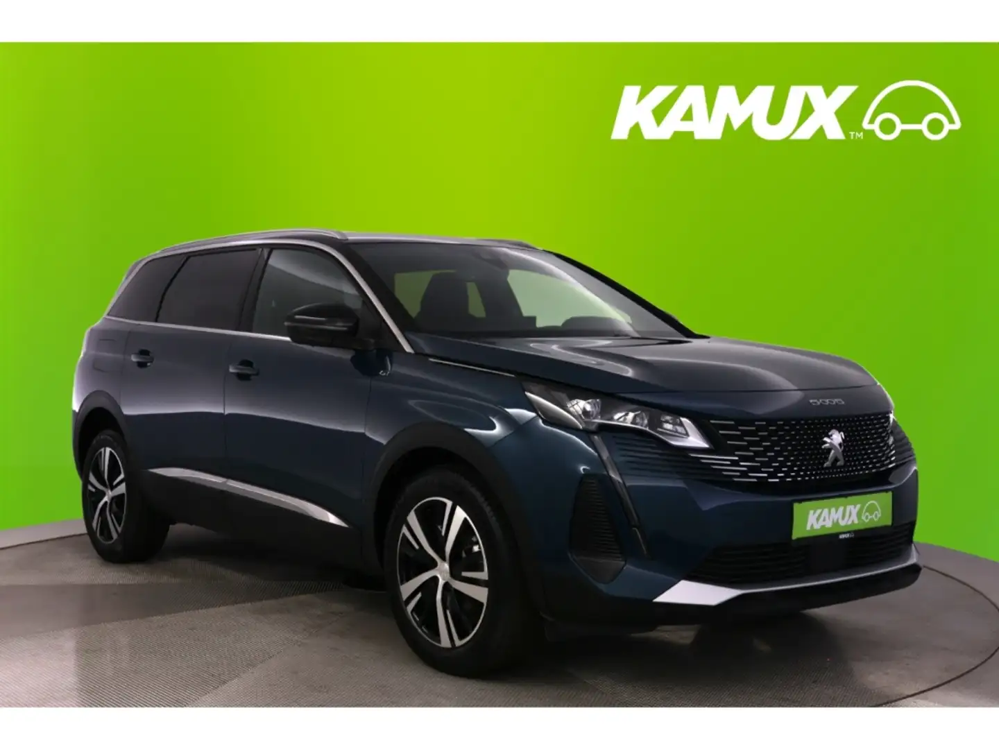 Peugeot 5008 1.2PureTech Aut.GT+LED+NAVI+VIRTUAL+7-SITZE Blauw - 1