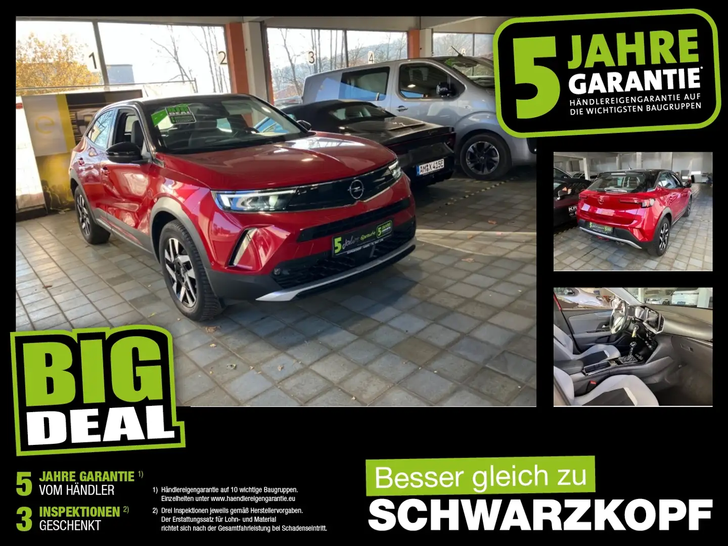 Opel Mokka 1.2T Navi,Sitzheizung,Rückfahrkamera Rot - 1