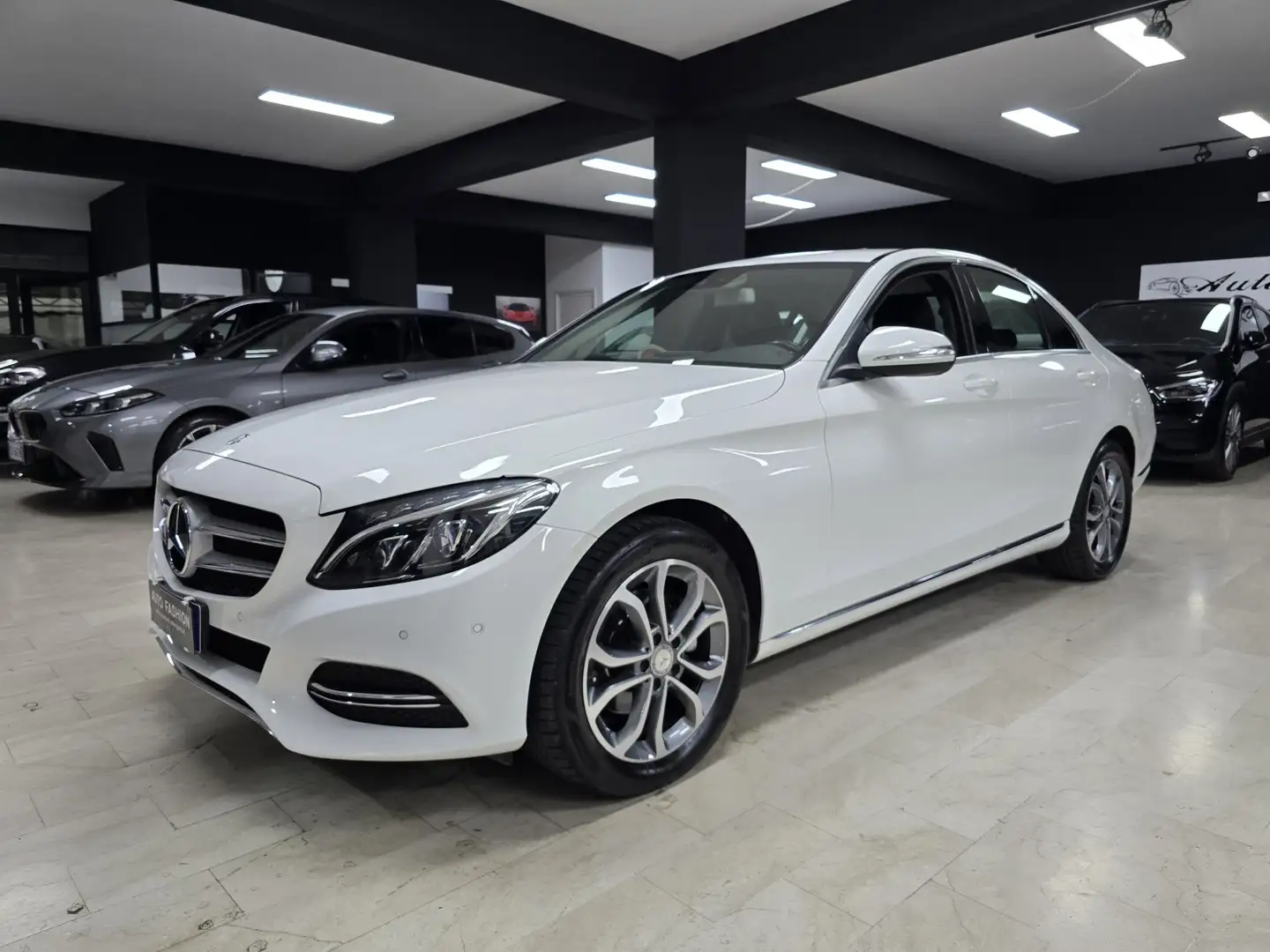 Mercedes-Benz C 220 Classe C-W205 2015 Berlina d Sport auto Bianco - 1