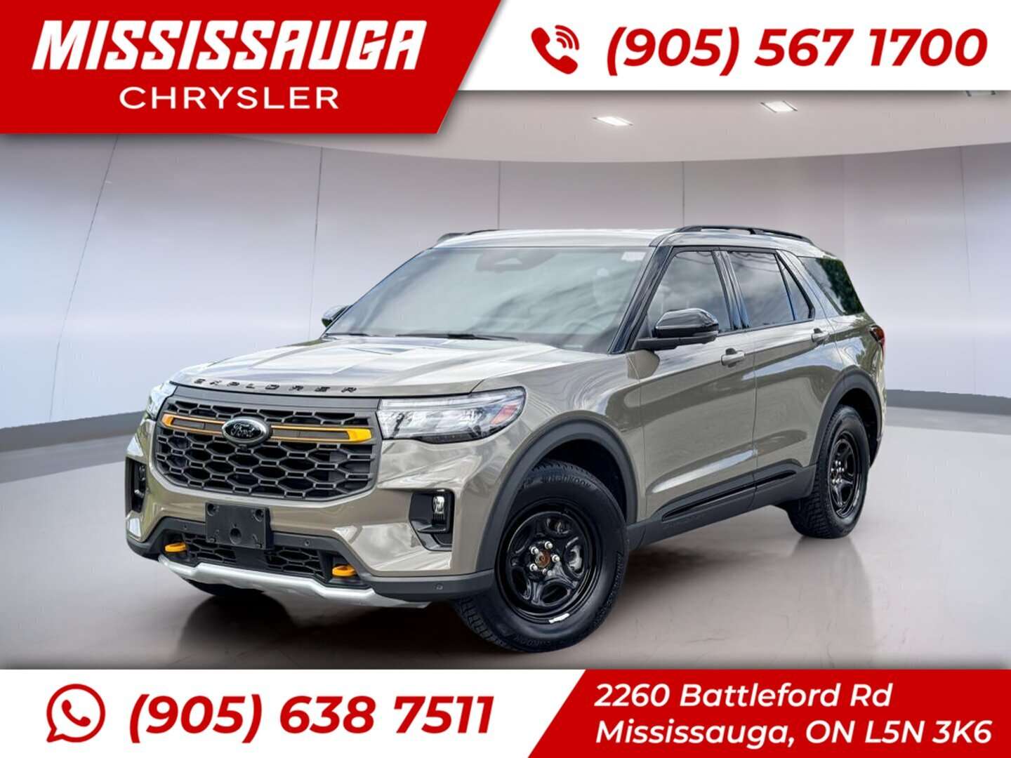 2026 Ford Explorer Tremor 4wd