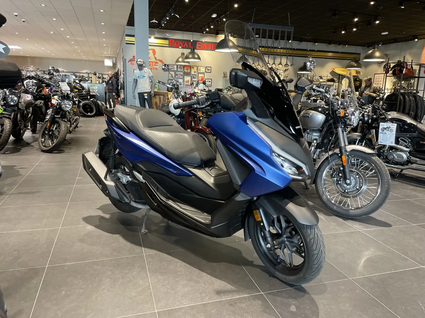 Honda Forza 125 Bleu - 2