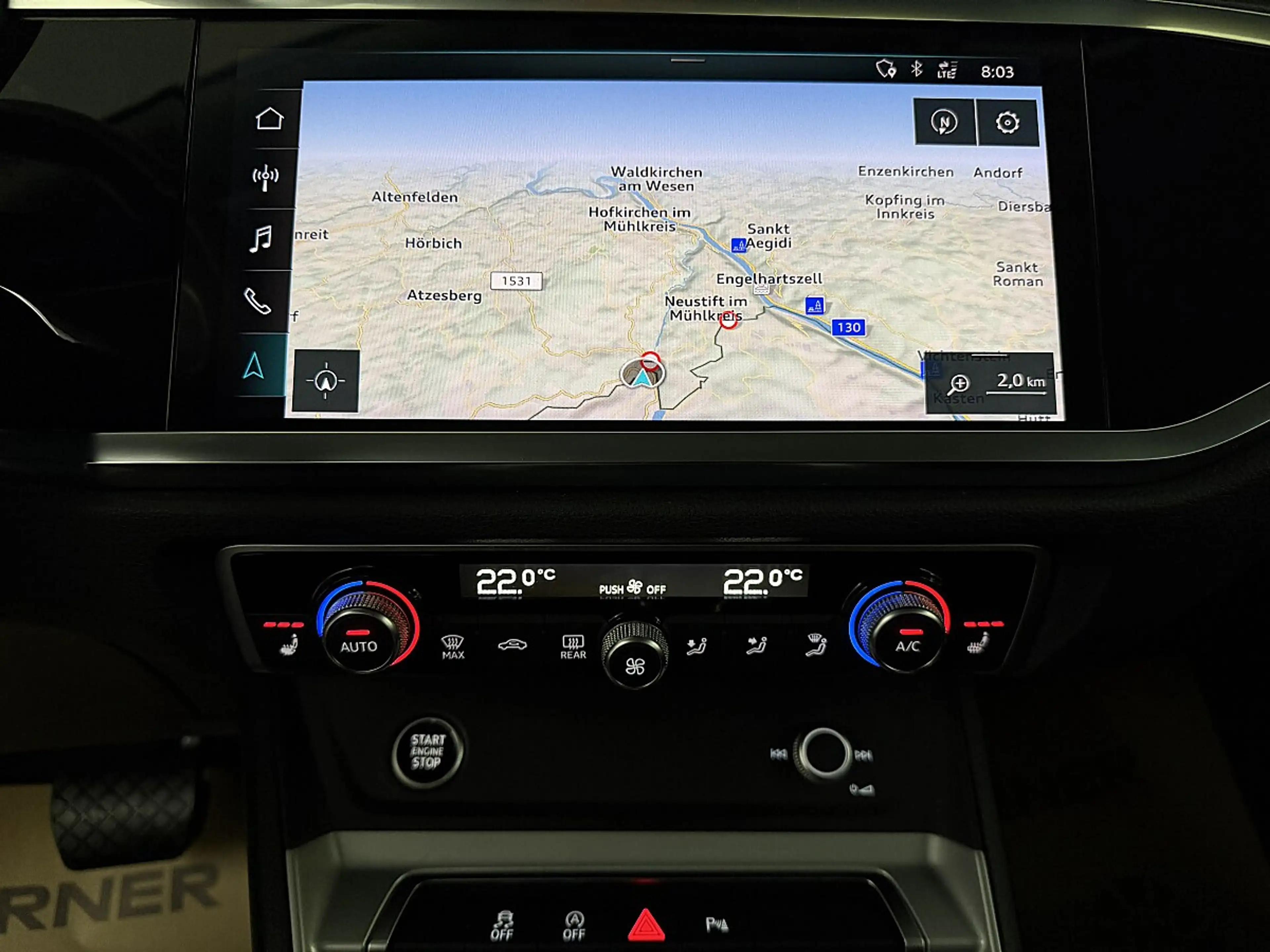 Audi Q3 35TDI S-tronic *LED*NAVI*ACC*Virtual Cockpit*Al... — photo 9