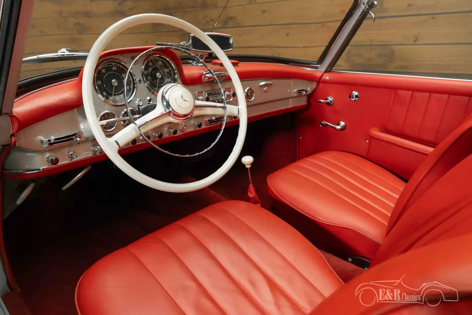 Mercedes-Benz 190 SL Cabriolet Argent - 2