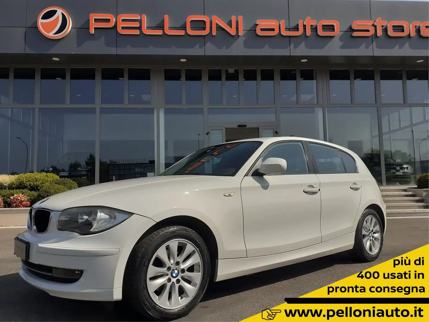 BMW 116 116i cat 5P KM CERTIFIC-GARANZIA-1°PROP Weiß - 1