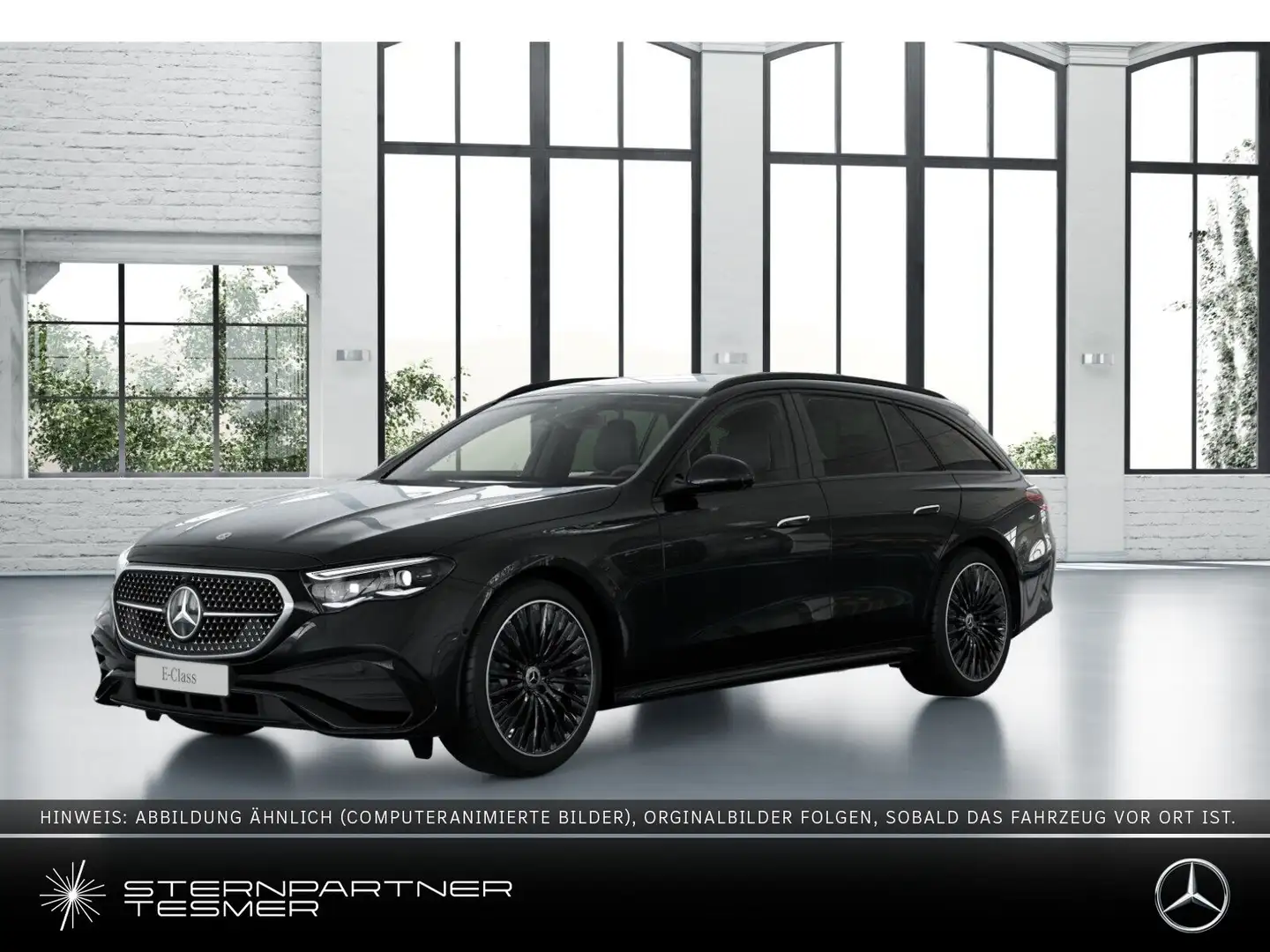 Mercedes-Benz E 450 d 4M T AMG+Night+AHK+360°+Distronic+Ambien Noir - 1
