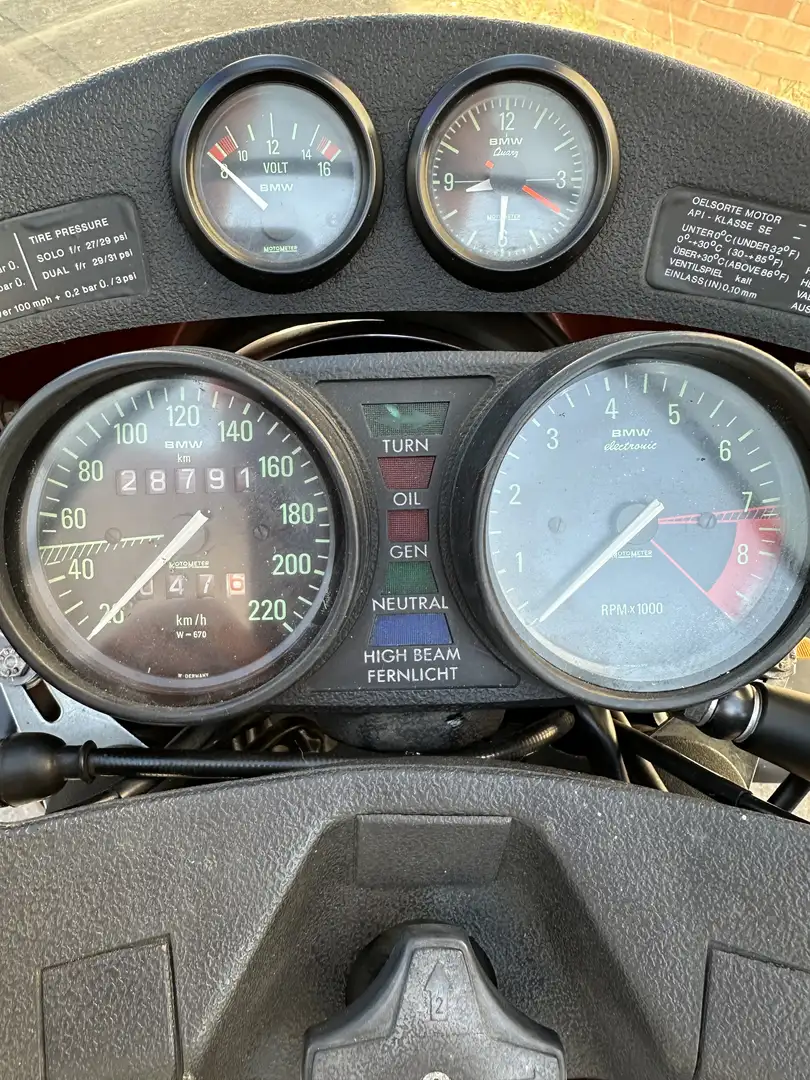 BMW R 100 CS Red - 1