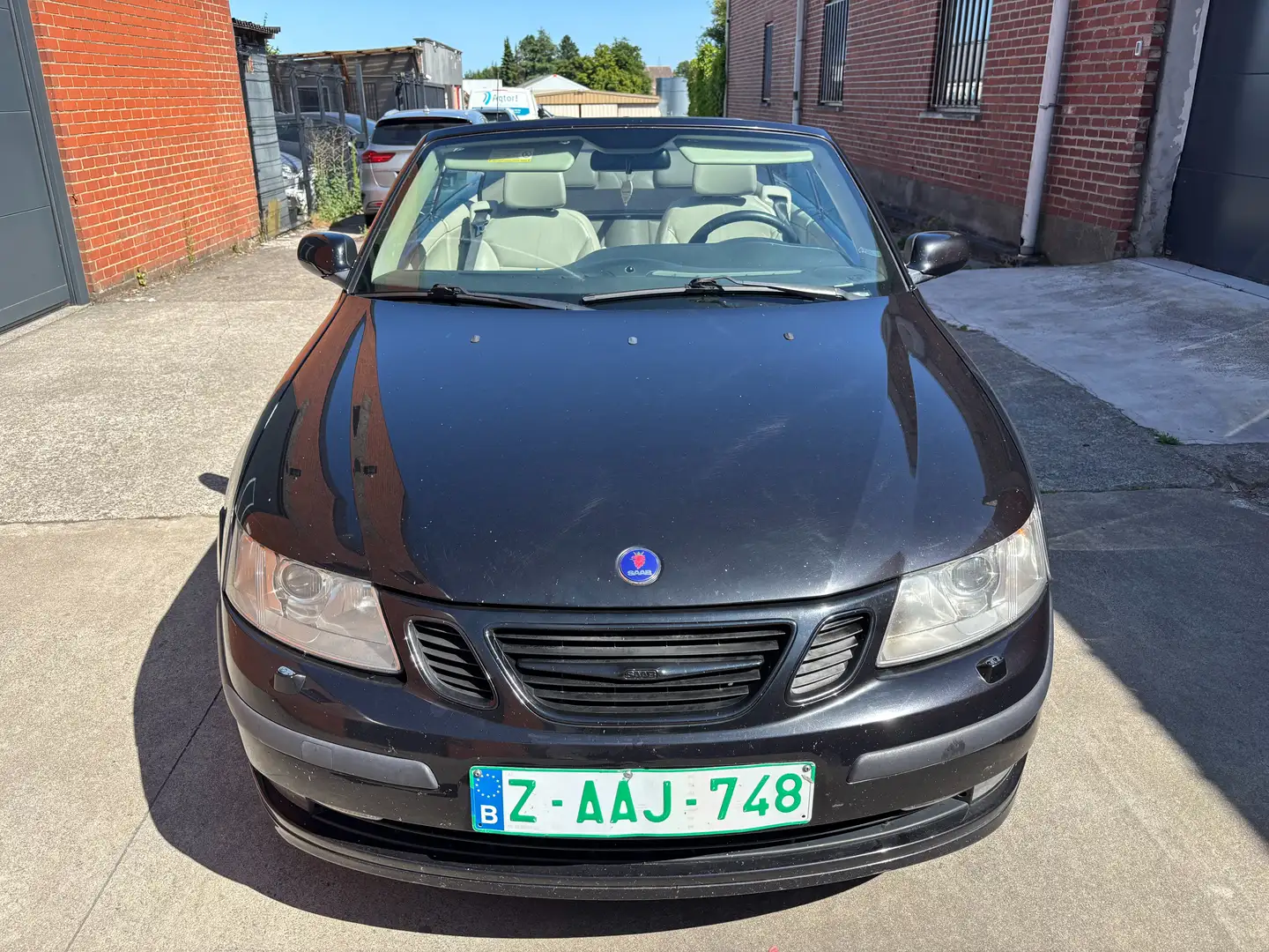 Saab 9-3 9-3 Cabriolet 1.9 TiD 16v Zwart - 1