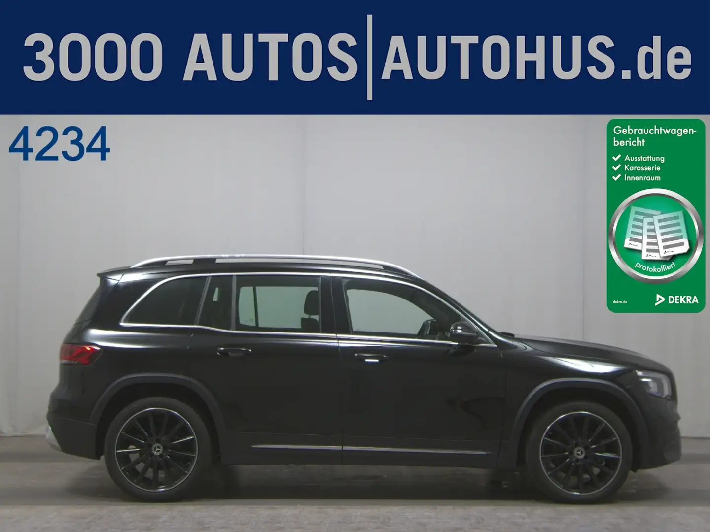 Mercedes-Benz GLB 200 d AMG Line Navi LED Leder ACC KeyLess Schwarz - 1