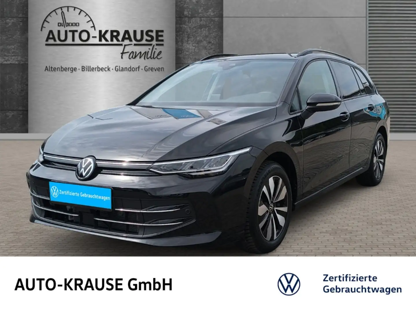 Volkswagen Golf VIII 1.5 eTSI Goal AHK-el. klappb. Digitales Cockp Noir - 1