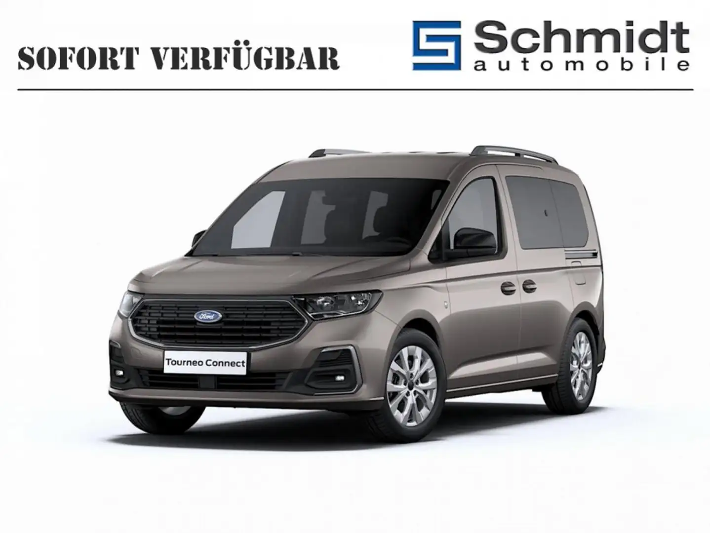 Ford Tourneo Connect Titanium 2,0L Ecoblue 122PS A7 FWD Zilver - 1