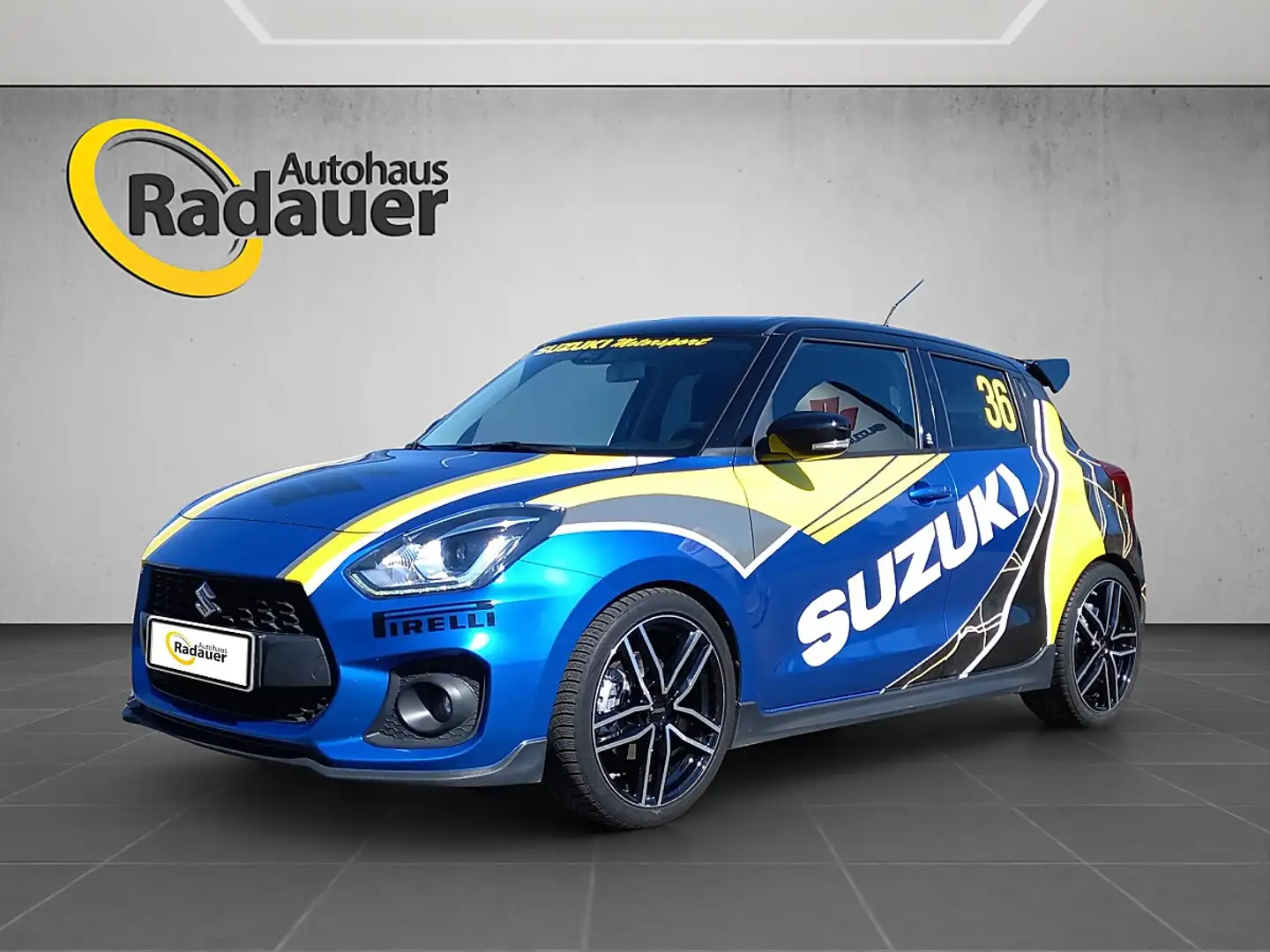 Suzuki Swift Sport 1,4 DITC Hybrid Blau - 1