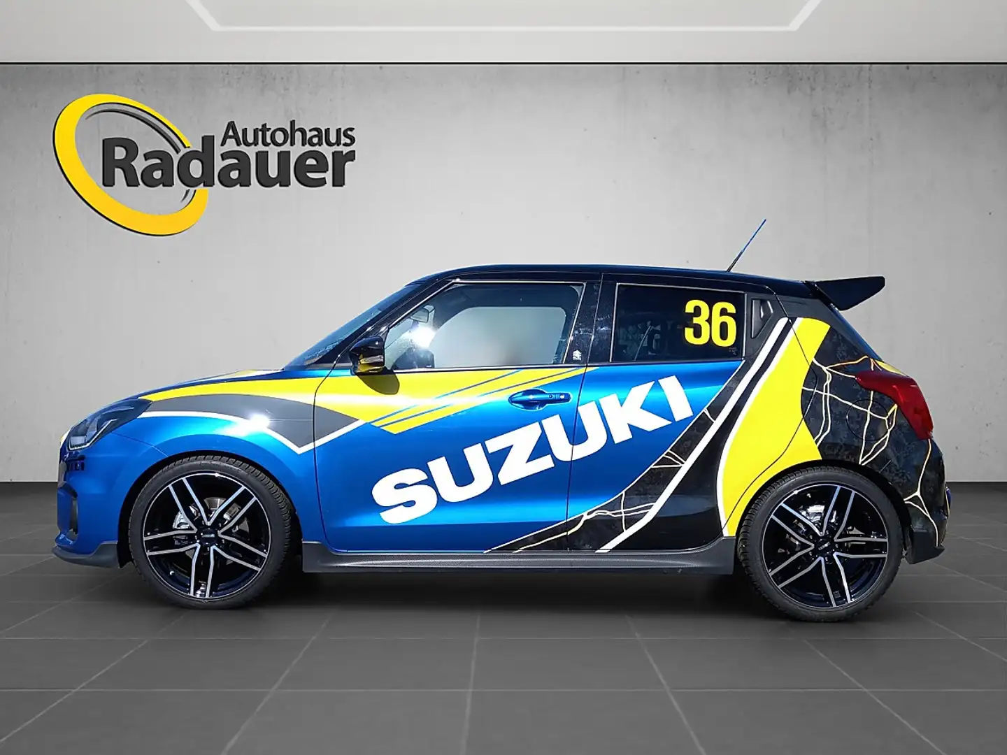 Suzuki Swift Sport 1,4 DITC Hybrid Blau - 2