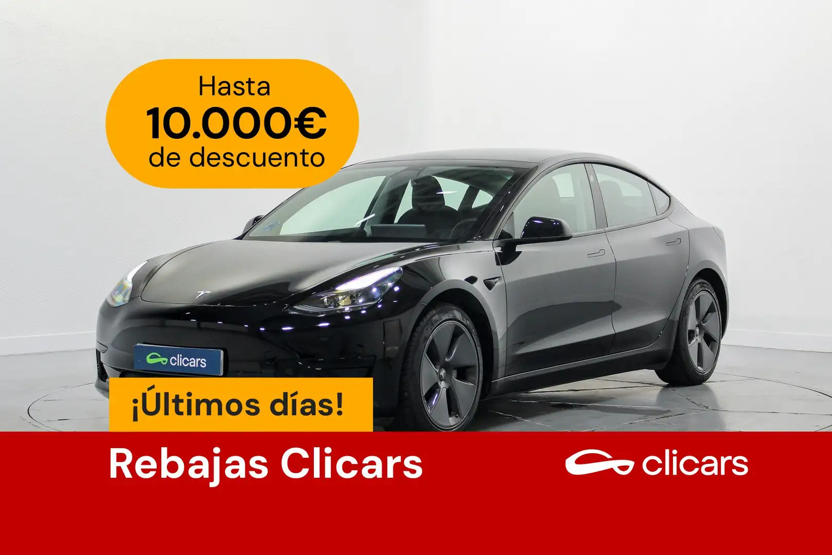 Tesla Model 3 Standard Range RWD Plus Negro - 1