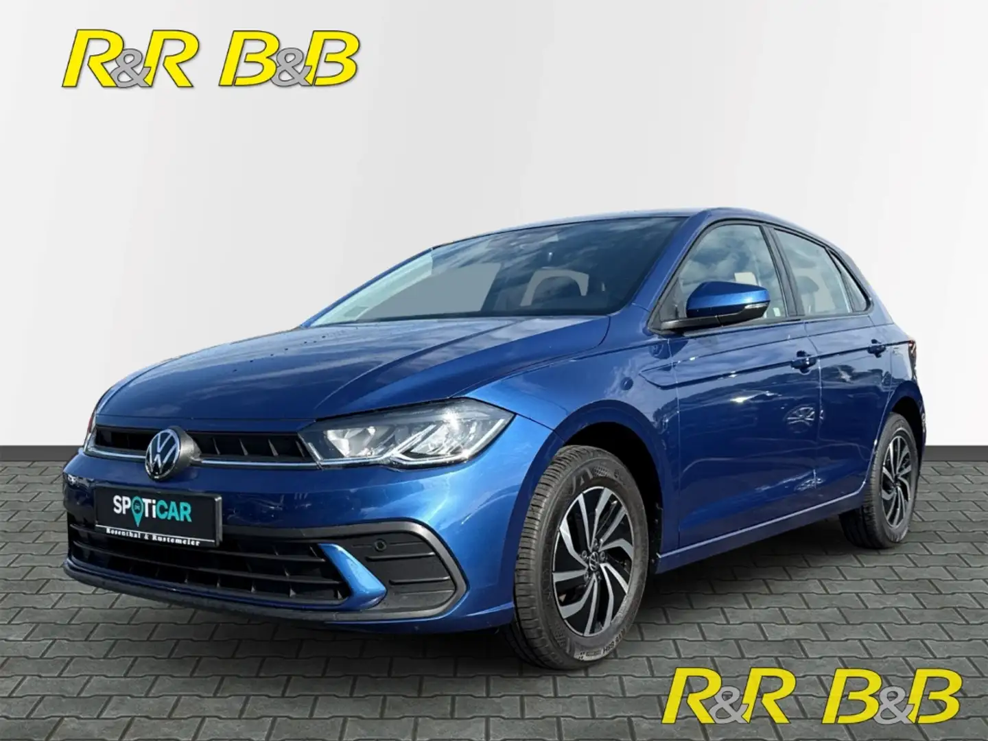 Volkswagen Polo VI Life 1.0 TSI CarPlay+DAB+BT+KLIMA+KAMERA+PDC+LE Bleu - 1