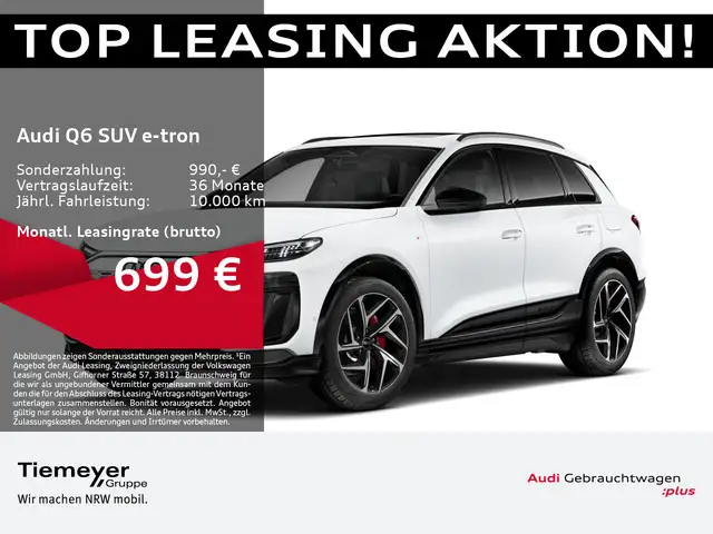 Audi Q6 e-tron S LINE LM21 PANO BF-DISPLAY eSITZE