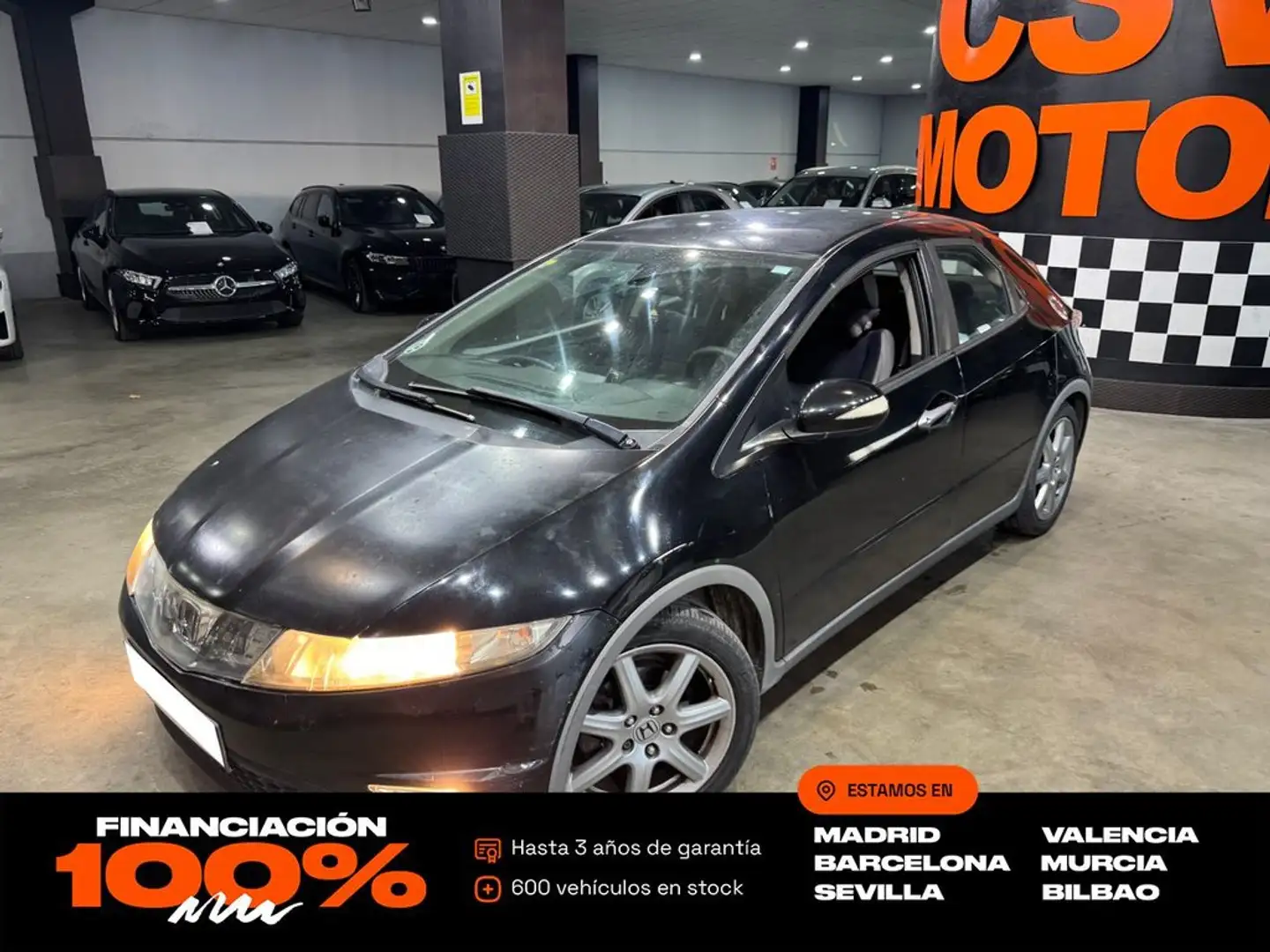 Honda Civic 2.2 i-CTDi Comfort Negro - 1
