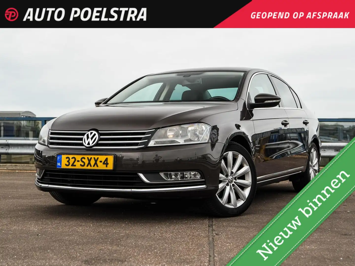 Volkswagen Passat 2.0 TSI Highline Leder Navigatie Trekhaak Camera C Brun - 1